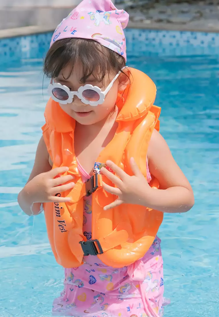 Wakakids Pelampung Renang Rompi Anak Swim Vest Venrc Kuning