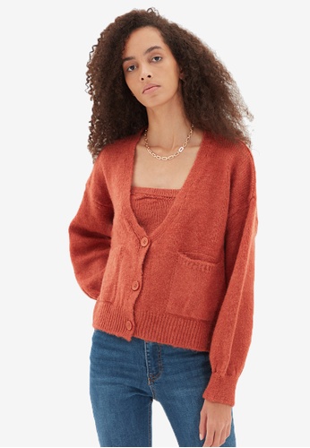 Buy Trendyol Tube Top Cardigan Set 21 Online Zalora Singapore