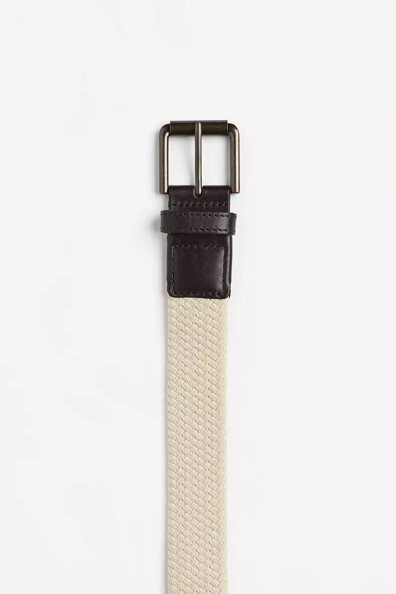 Fabric belt outlet