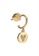 Kate Spade gold Wishes Asymmetrical Huggie Earrings (hz) C2E40AC623F112GS_2