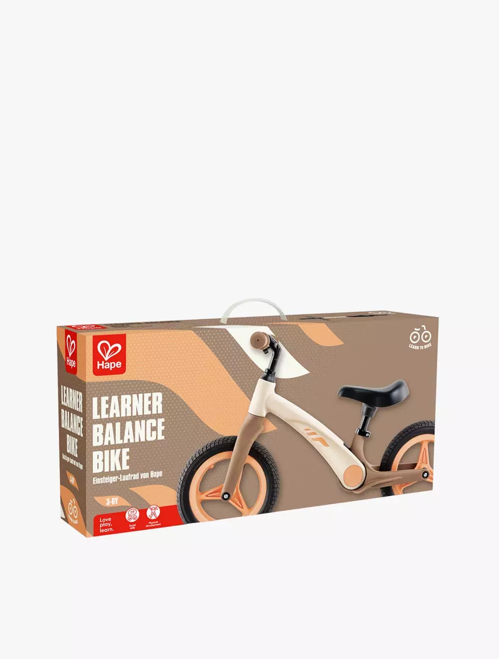 HAPE LEARNER BALANCE BIKE BEIGE - HPAE1210