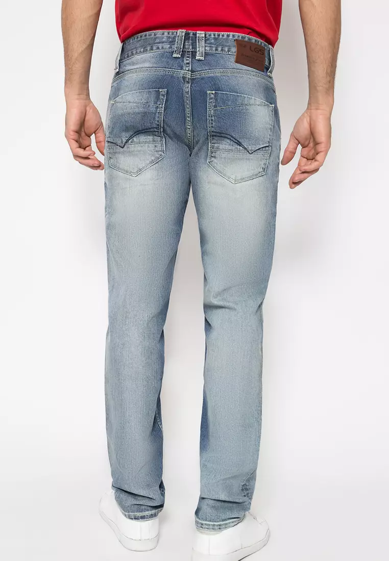 LGS - Celana Panjang Jeans - Biru - Slim Fit - JSF.293.P009.A069.C