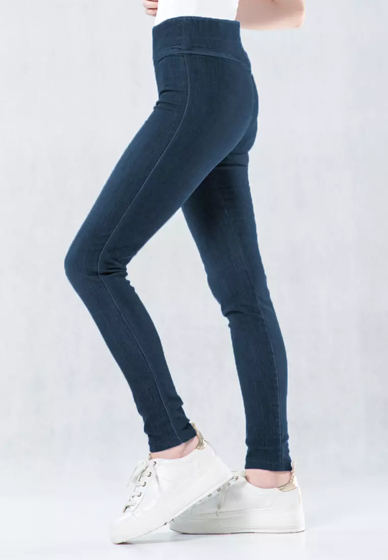 C2 Zirava Navy Jeans Push In Ultra Slim