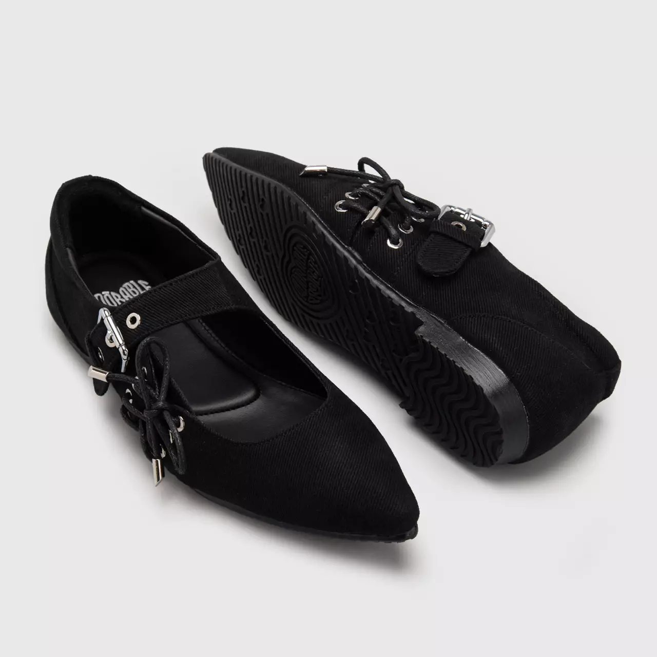 Livanya Flat Shoes Black
