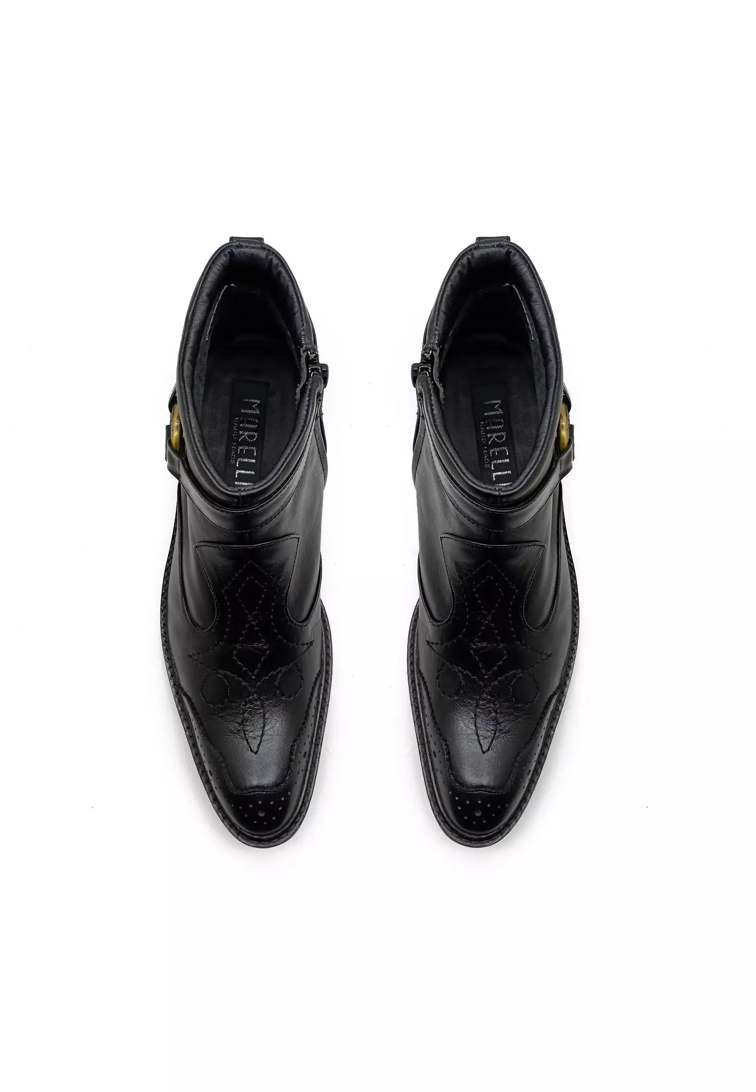 Aaron Men Formal Boots Cow Leather