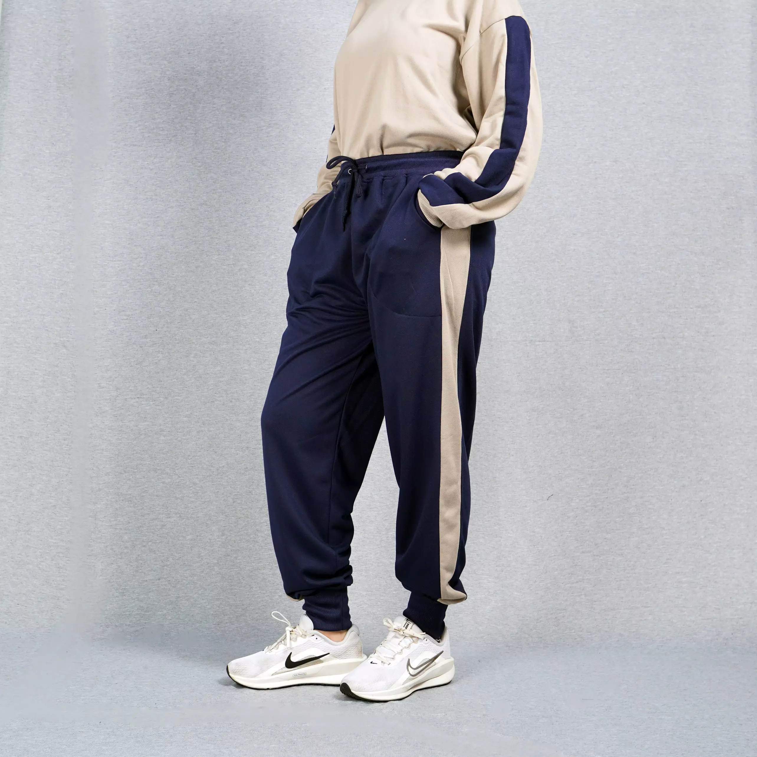Mia Joger Pants Wanita Celana Joger Wanita Celana Panjang Wanita Jogerpants Joggerpants - NAVY