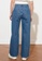 Trendyol blue Petite High Waist Wide Leg Jeans C6B08AA70E1058GS_2