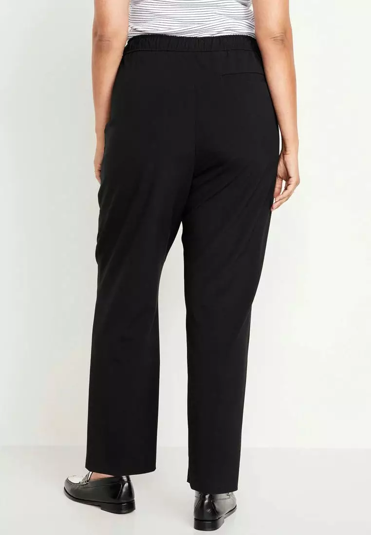 High-Waisted Billie Straight Trouser