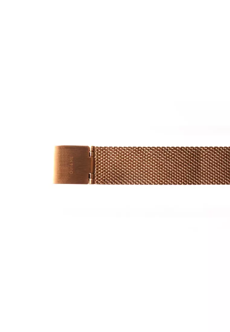 [Sustainable Watch] Oui & Me Grande Fleurette 38mm Women's Quartz Rose Gold Watch ME010112