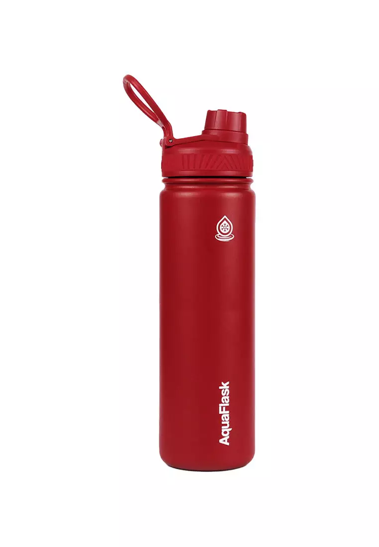 22oz Wide Mouth Water Bottle Cherry Red