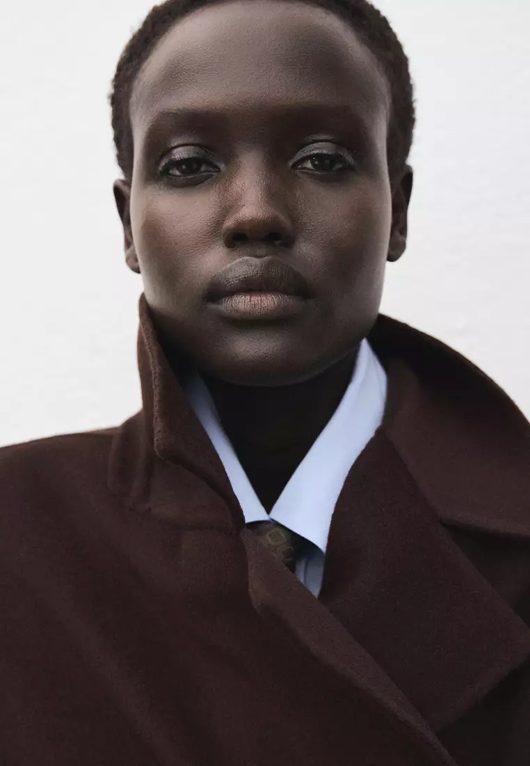 Handmade Oversized Wool Coat