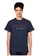 THRASHER blue Thrasher Worlwide T-shirt (Navy/Red) 7BFEDAA32D97D0GS_1