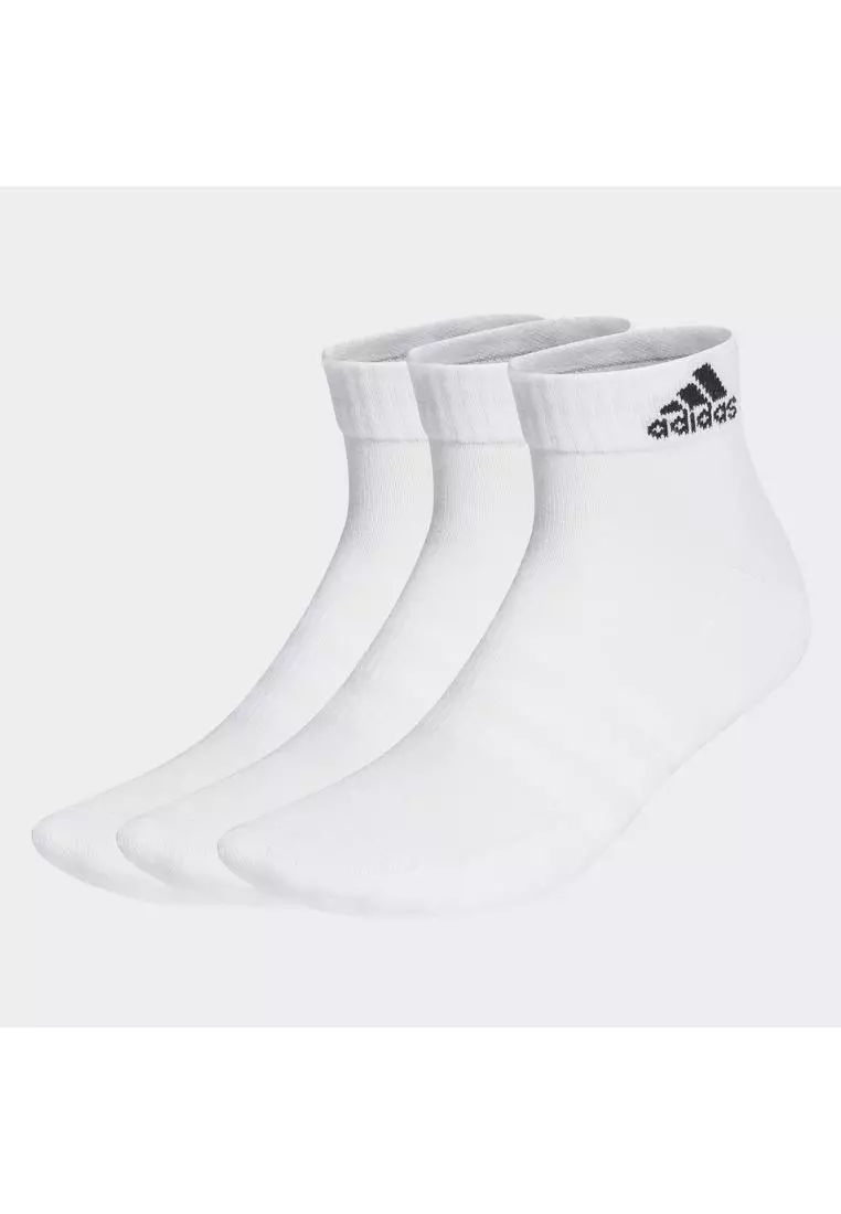 cushioned sportswear ankle socks 3 pairs
