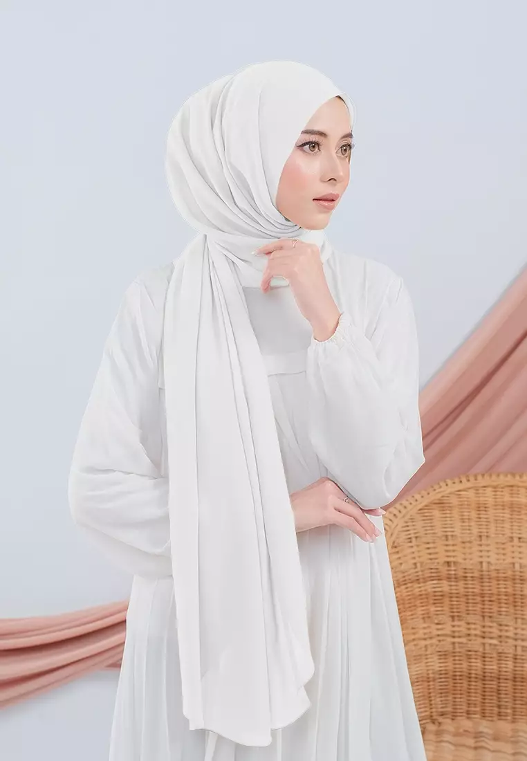 HIJAB INSTAN SABIYA - WHITE