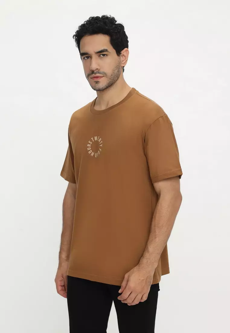 NX T-Shirt Cotton Combed Tebal Pria 207370231