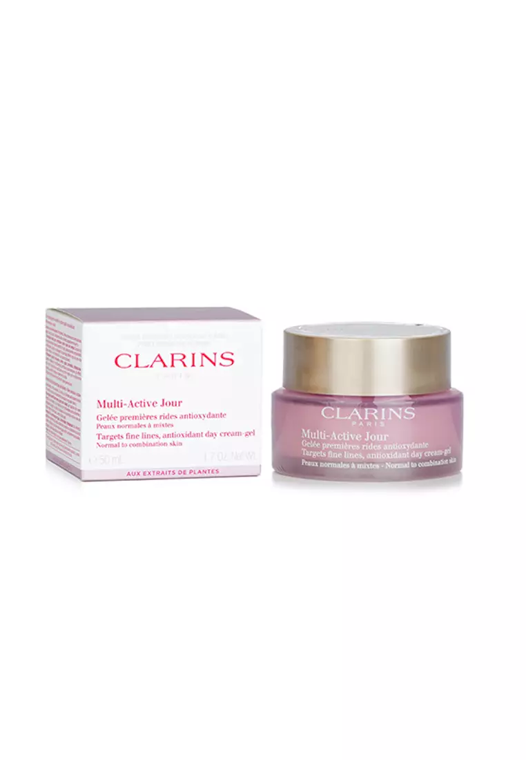 CLARINS - Multi-Active Day Targets Fine Lines Antioxidant Day Cream-Gel - For Normal To Combination Skin 50ml/1.7oz