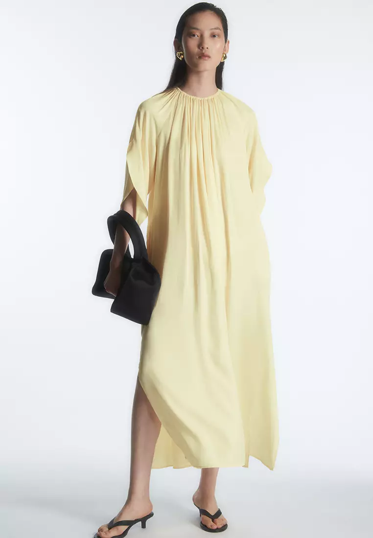 Cos clearance gathered dress