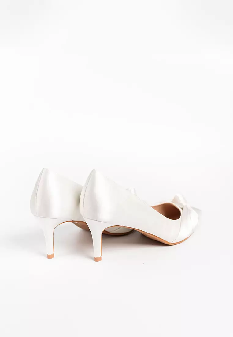 Ilya Satin Knot Heels