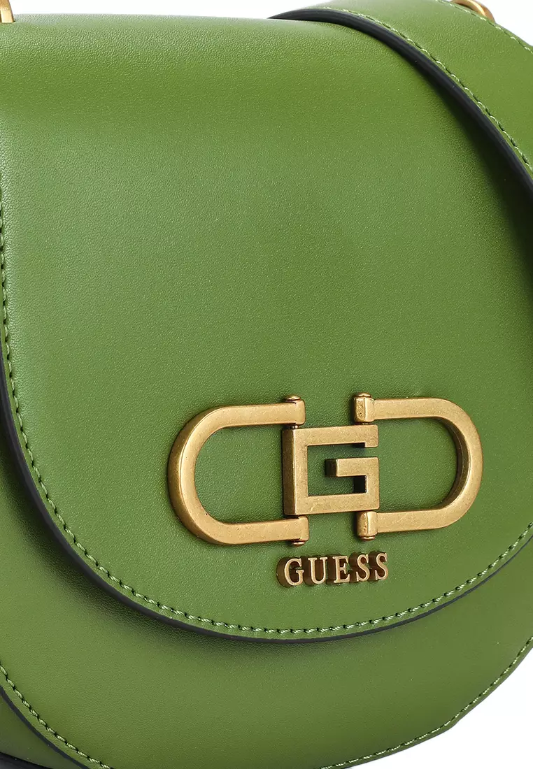 Buy Guess Fleet Mini Saddle Crossbody Bag Online ZALORA Malaysia
