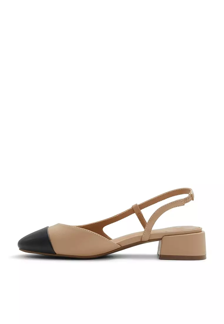 Sofiia Slingback Block Heels