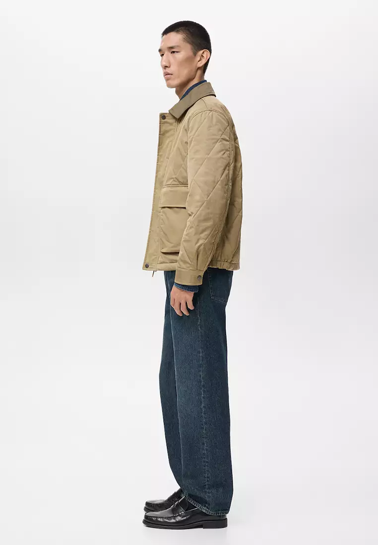 Quilted Water Repellent Jacket