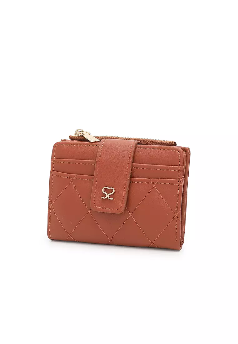 Women's Short Wallet / Purse (Dompet Wanita) - Cokelat