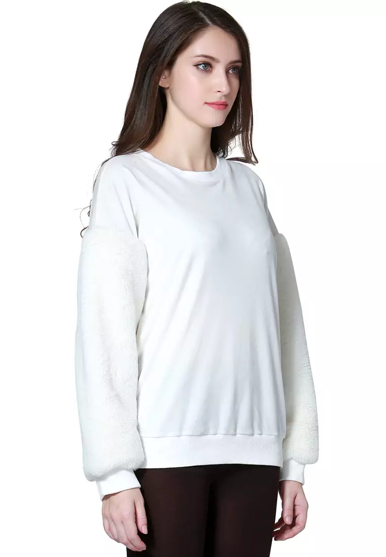 Buy London Rag Soft Comfortable White Sweatshirt 2024 Online