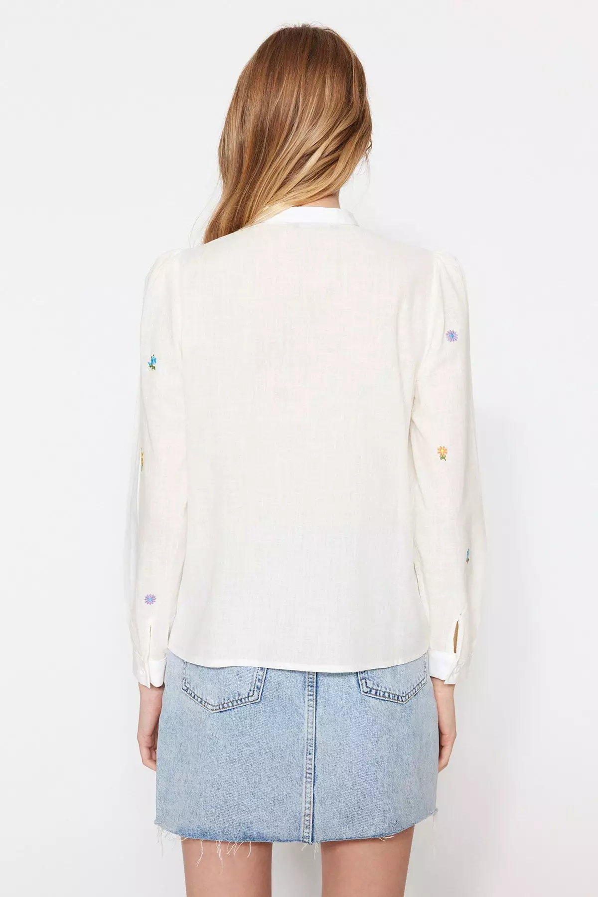 Embroidered Woven Shirt