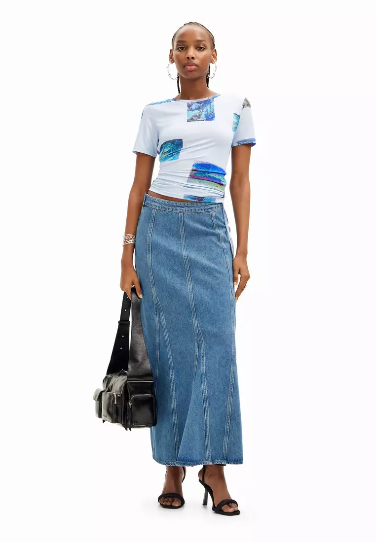 M. Christian Lacroix cut-out T-shirt 