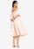 ZALORA OCCASION pink Bridesmaid Off Shoulder Dress ABEFFAA173D2C6GS_2