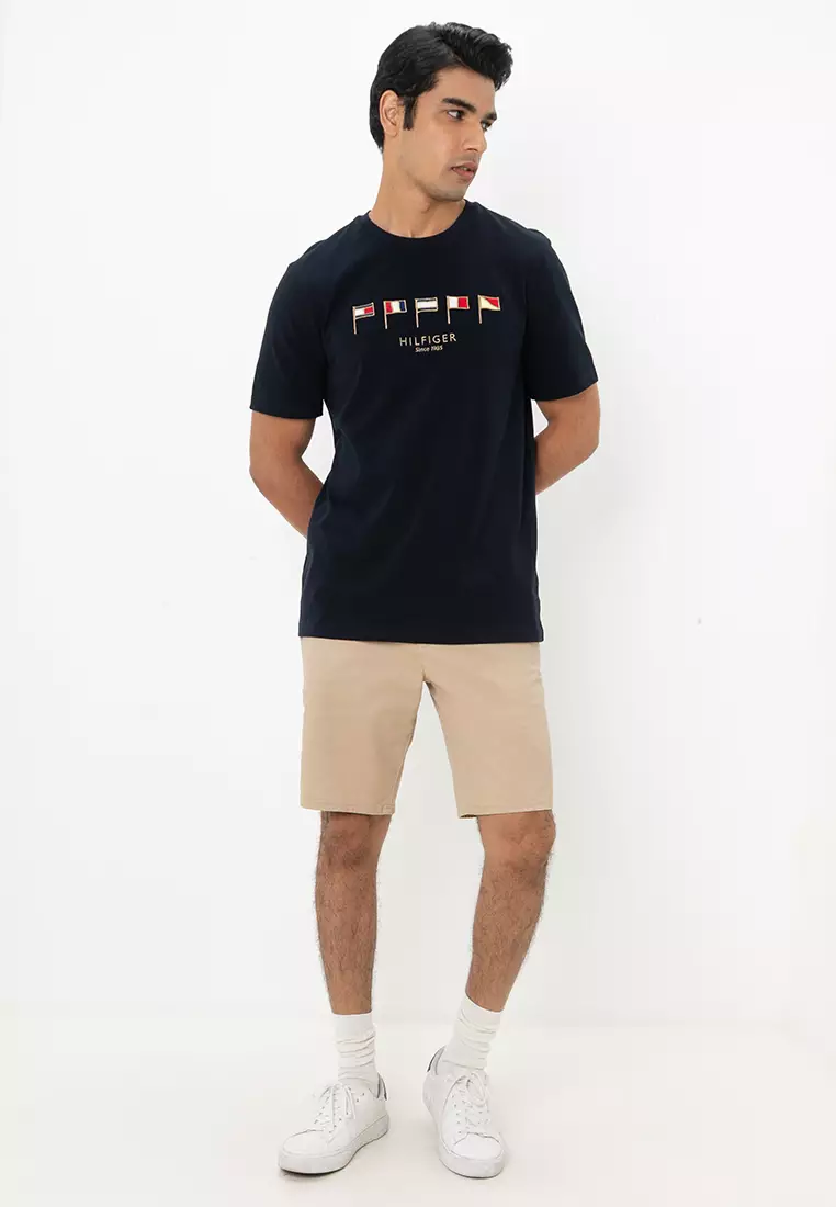 Hilfiger Multi Flags Tee - Tommy Mainline