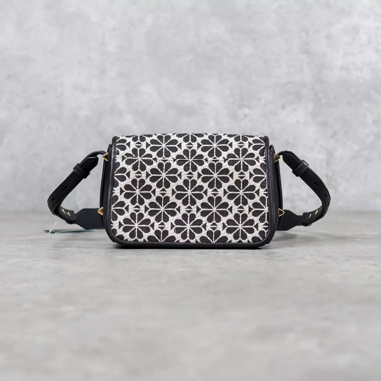 Tas KATE SPADE JACQUARD FLORAL BLACK HOBO BAG CROSS BODY BAG 100% ORIGINAL