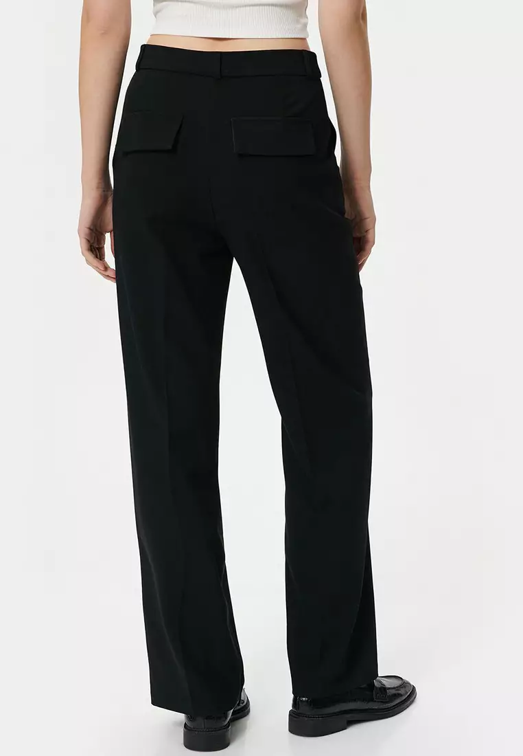 Straight Leg Trousers