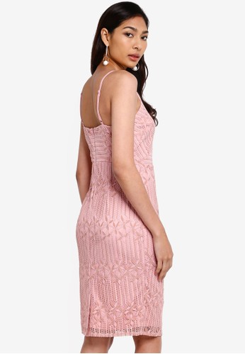 Jual Paper Dolls Blush Lace Dress Original Zalora Indonesia