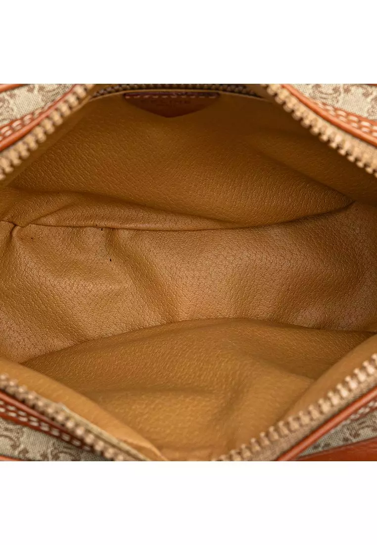 Pre-Loved Celine Macadam Coated Canvas Crossbody