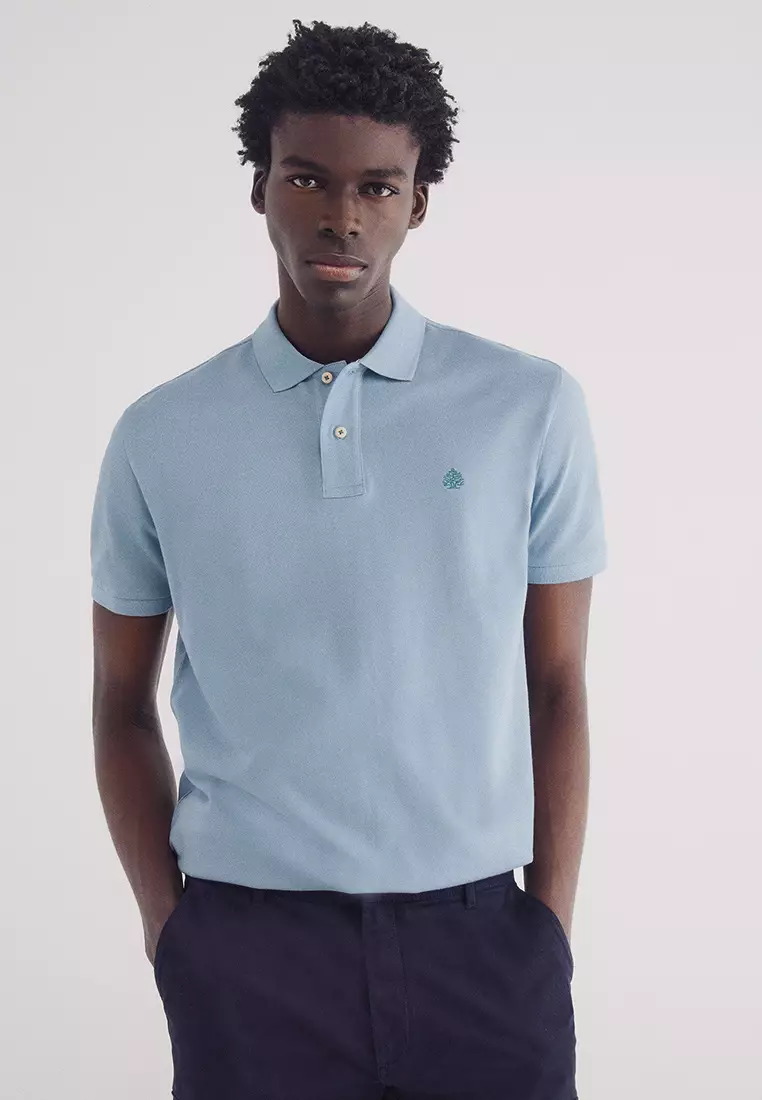 Buy Springfield Essential Regular Fit Piqué Polo Shirt 2025 Online