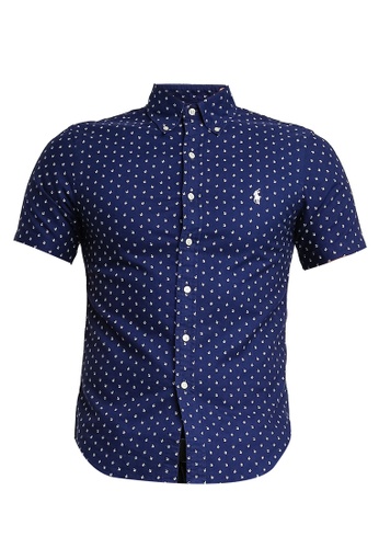 polo ralph lauren short sleeve oxford shirt