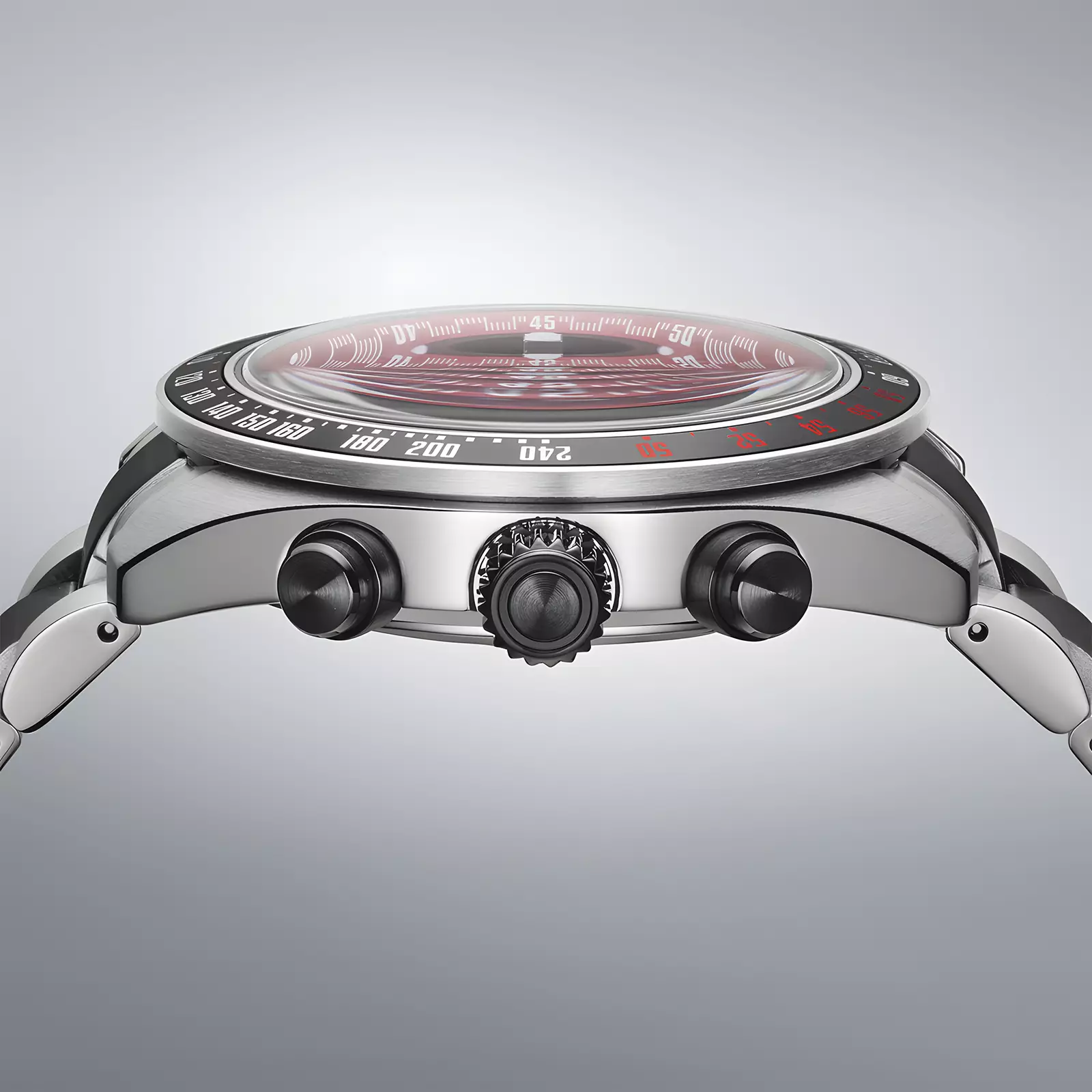 Seiko Prospex X DATSUN Speedtimer Limited Edition - Solar Fairlady Z 240Z - All Stainless Steel - SSC957P1