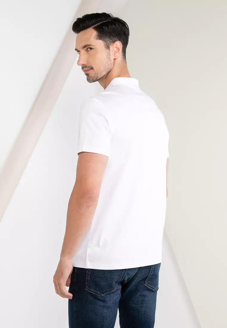 The Organic Polo - White