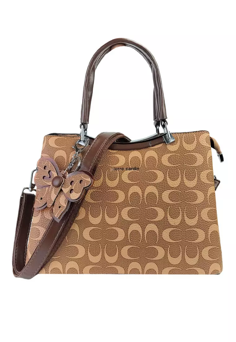 Pierre Cardin Tas Hand Bag Wanita Brown 9121531101BRO