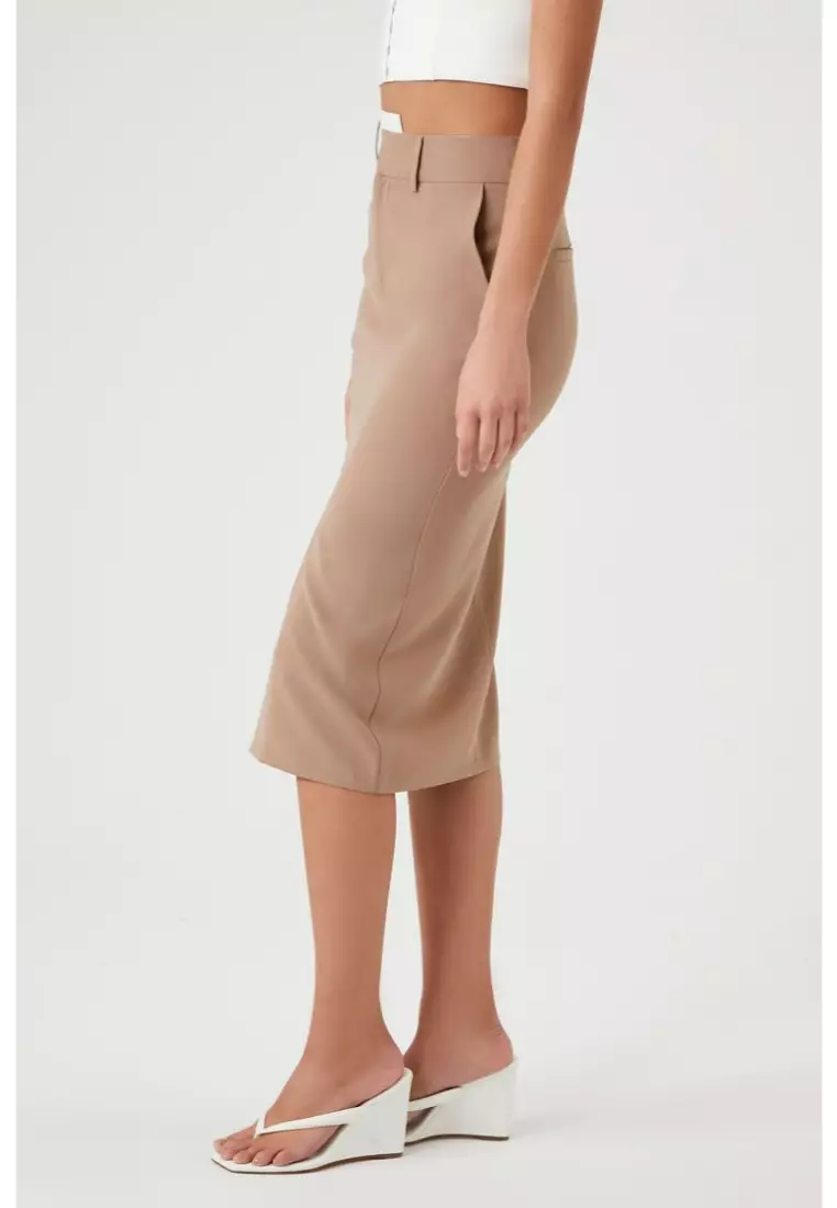 Asymmetrical skirt forever top 21