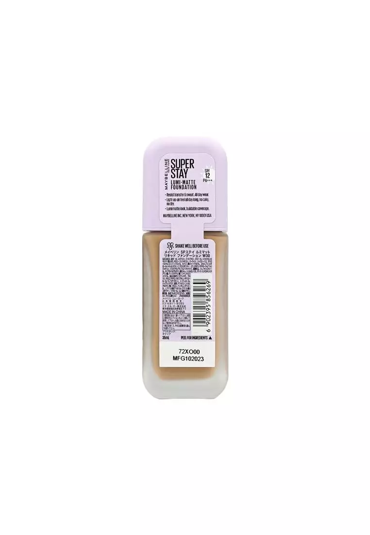 Maybelline Lumi Matte Foundation W30 35ml