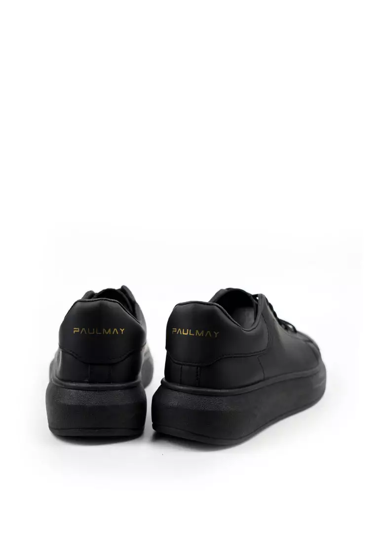 PAULMAY - Sepatu Sneakers Pria Wanita Orlando Black