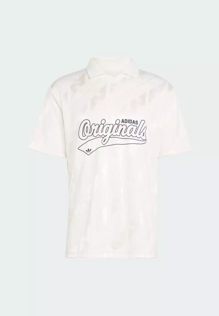 Lifestyle JACQUARD ORIGINALS FOOTBALL JERSEY Men White KR7221