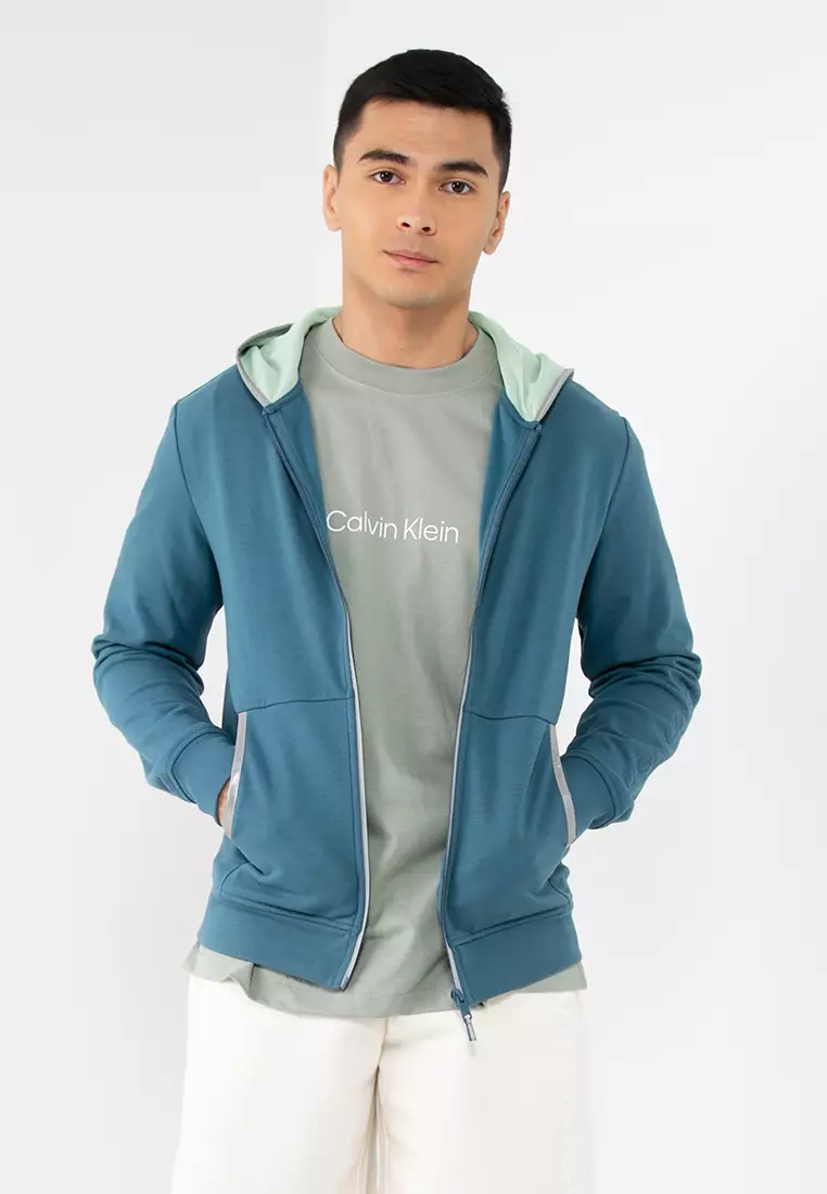 Buy Calvin Klein Modern Sweat Jacket - Calvin Klein Performance 2023 Online  | ZALORA Singapore