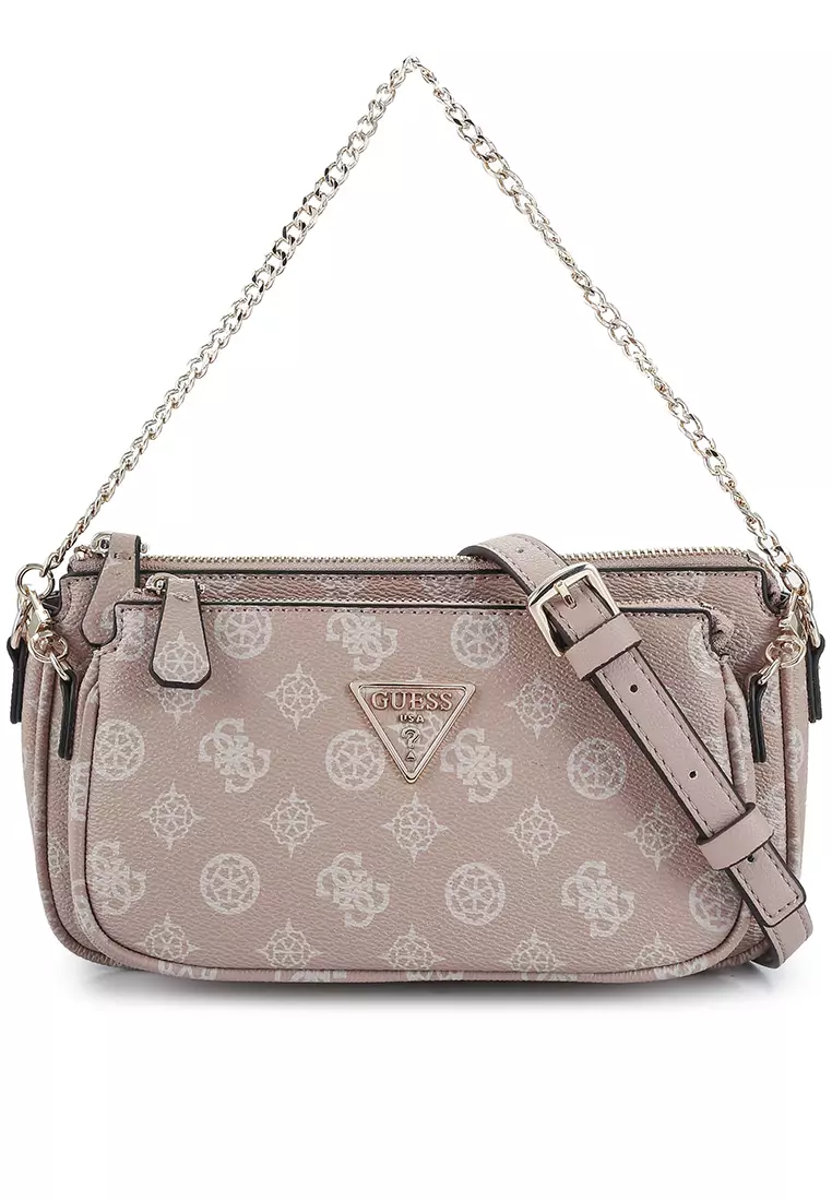 Buy Guess Noelle Double Pouch Crossbody Bag 2023 Online | ZALORA