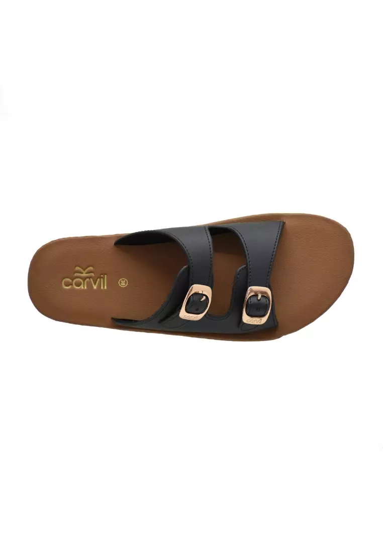 Carvil Sandal Wanita Seruni-02 L Black
