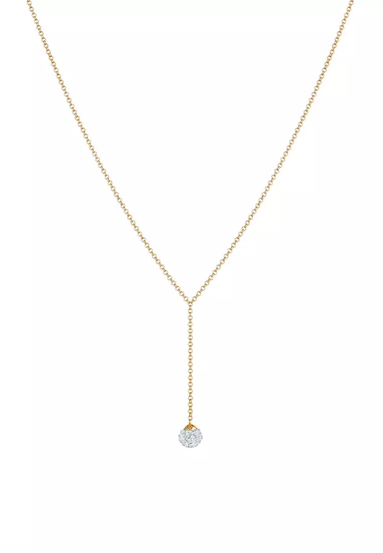 Necklace Y-Chain Crystals