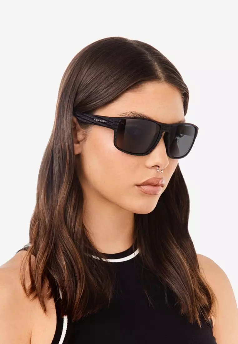 Faster Raw Carbon Fiber - Polarized Black Sunglasses for Men and Women, Unisex. Official Product designed and Made in Spain