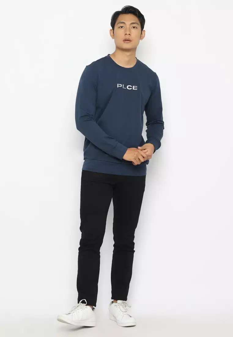 POLICE Sweater Emboss Pria 2692120073